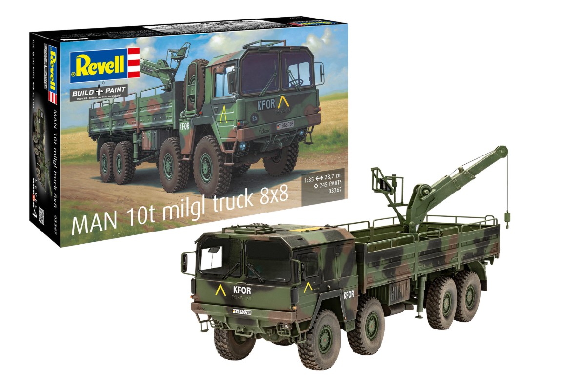 MAN 10t milgl truck 8x8 - 1:35