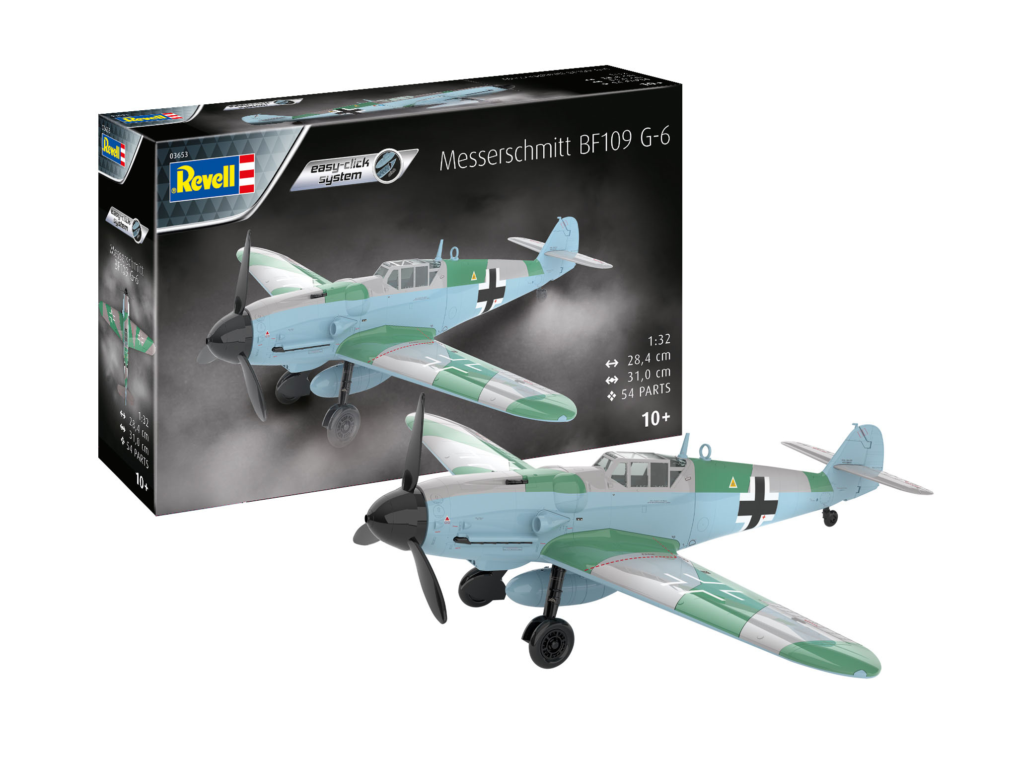 Messerschmitt Bf109G-6 Easy Click - 1:32