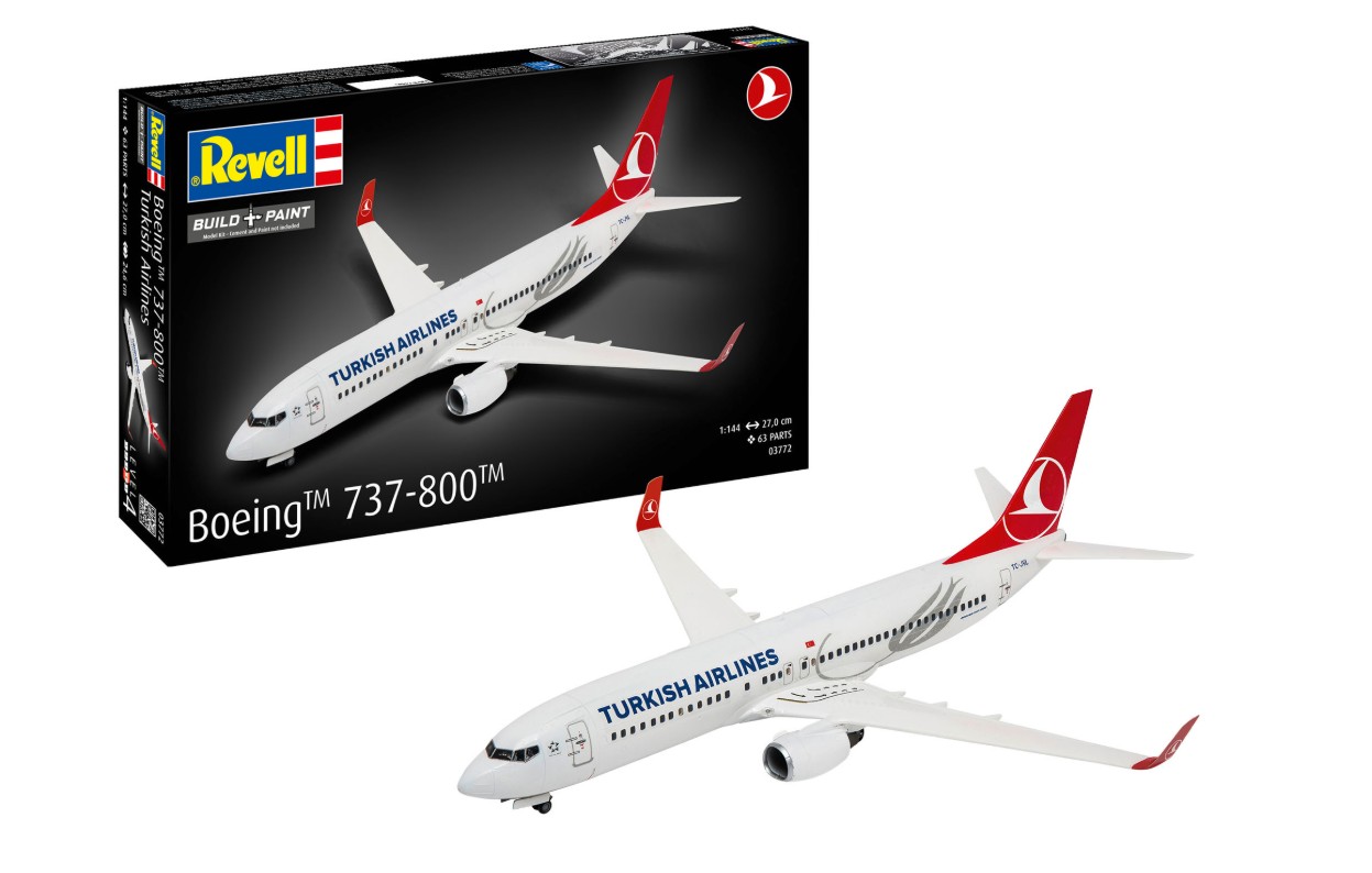 Boeing 737-800 Turkish Airlines - 1:144