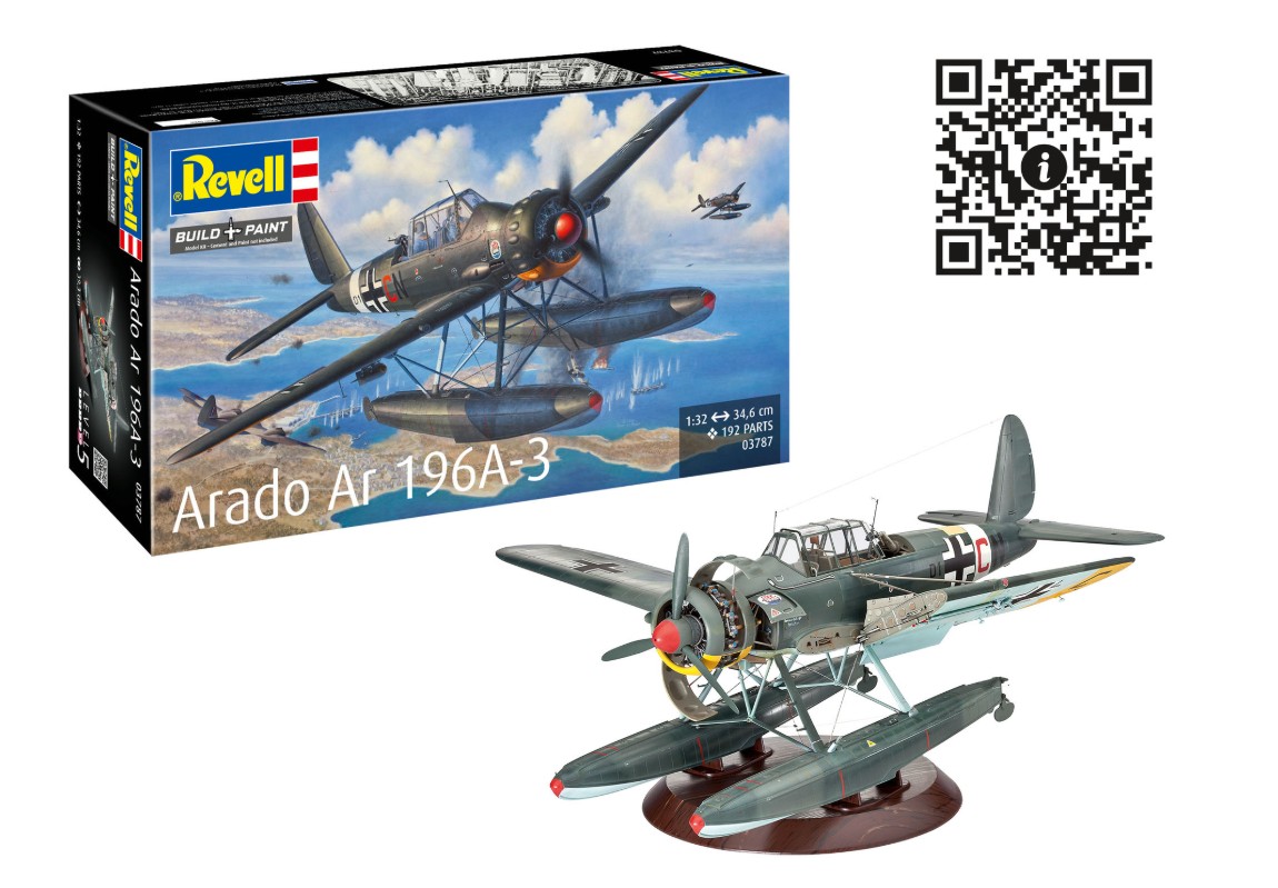 Arado Ar196A-3 Seaplane - 1:32
