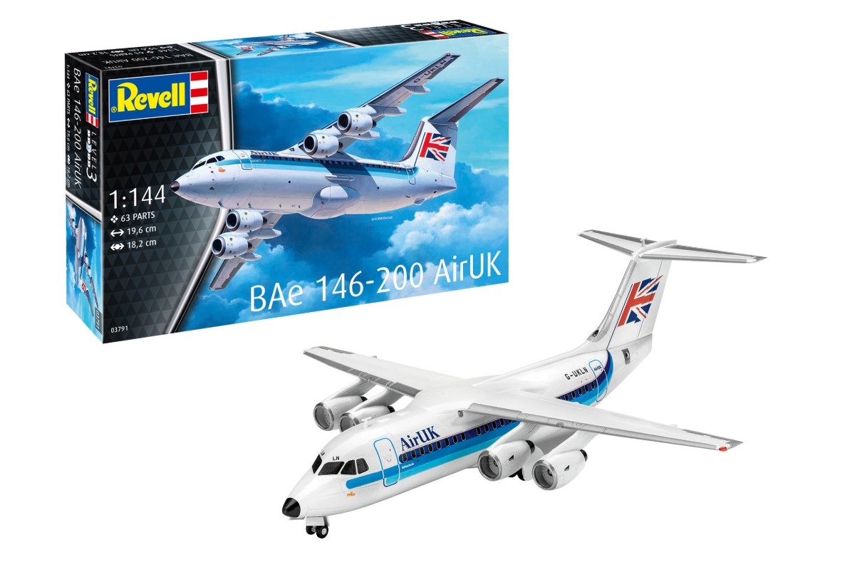 BAe 146-200 AirUK - 1:144
