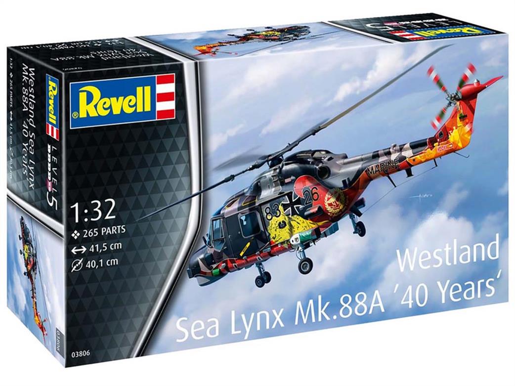 Westland Sea Lynx Mk.88A 40 Years Special Paintwork - 1:32