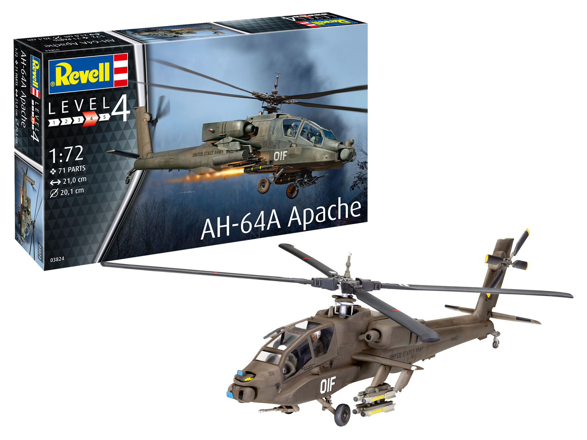 AH-64A Apache - 1:72