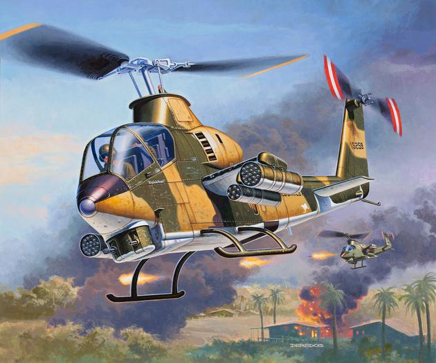 Modelset Bell AH-1G Cobra - 1:100
