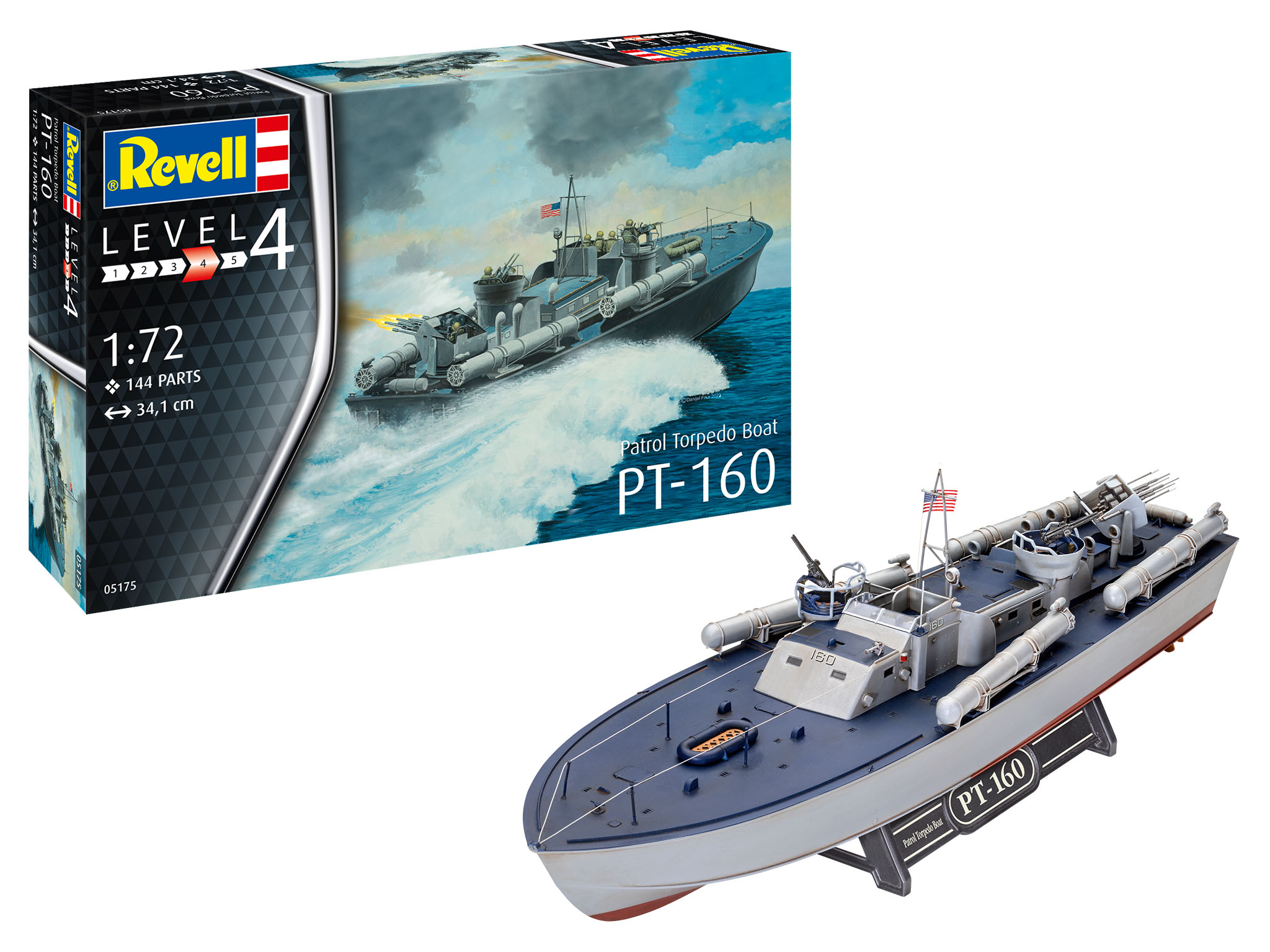 Modelset Patrol Torpedo Boat PT-559/PT-160 - 1:72