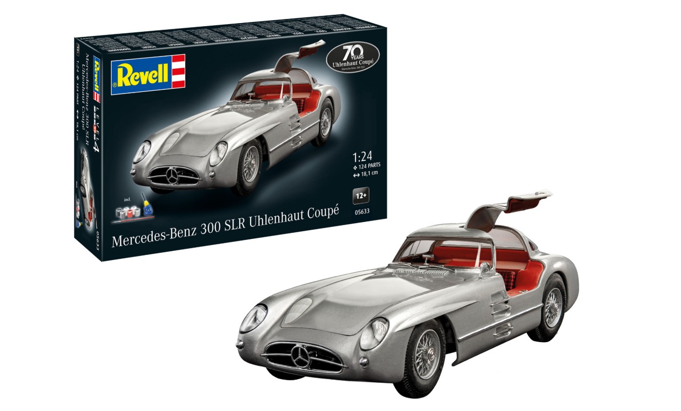 Geschenkset Mercedes-Benz 300 SLR 70th Anniversary - 1:24
