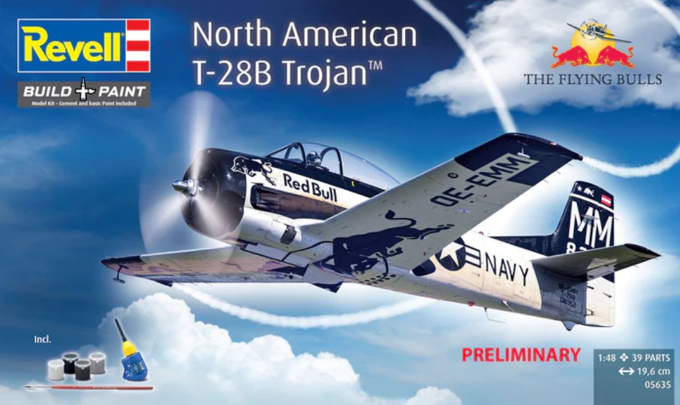 Geschenkset Flying Bulls T-28B Trojan - 1:48
