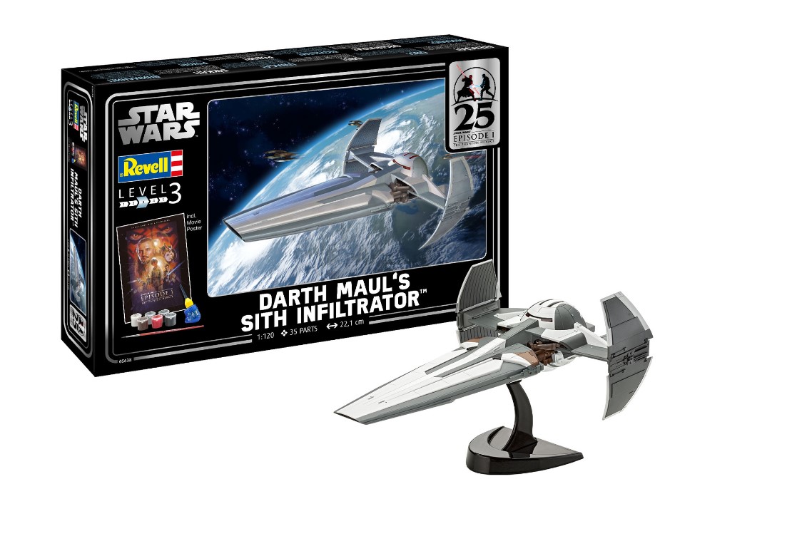 Geschenkset EP1 Darth Maul's Sith Infiltrator - 1:120