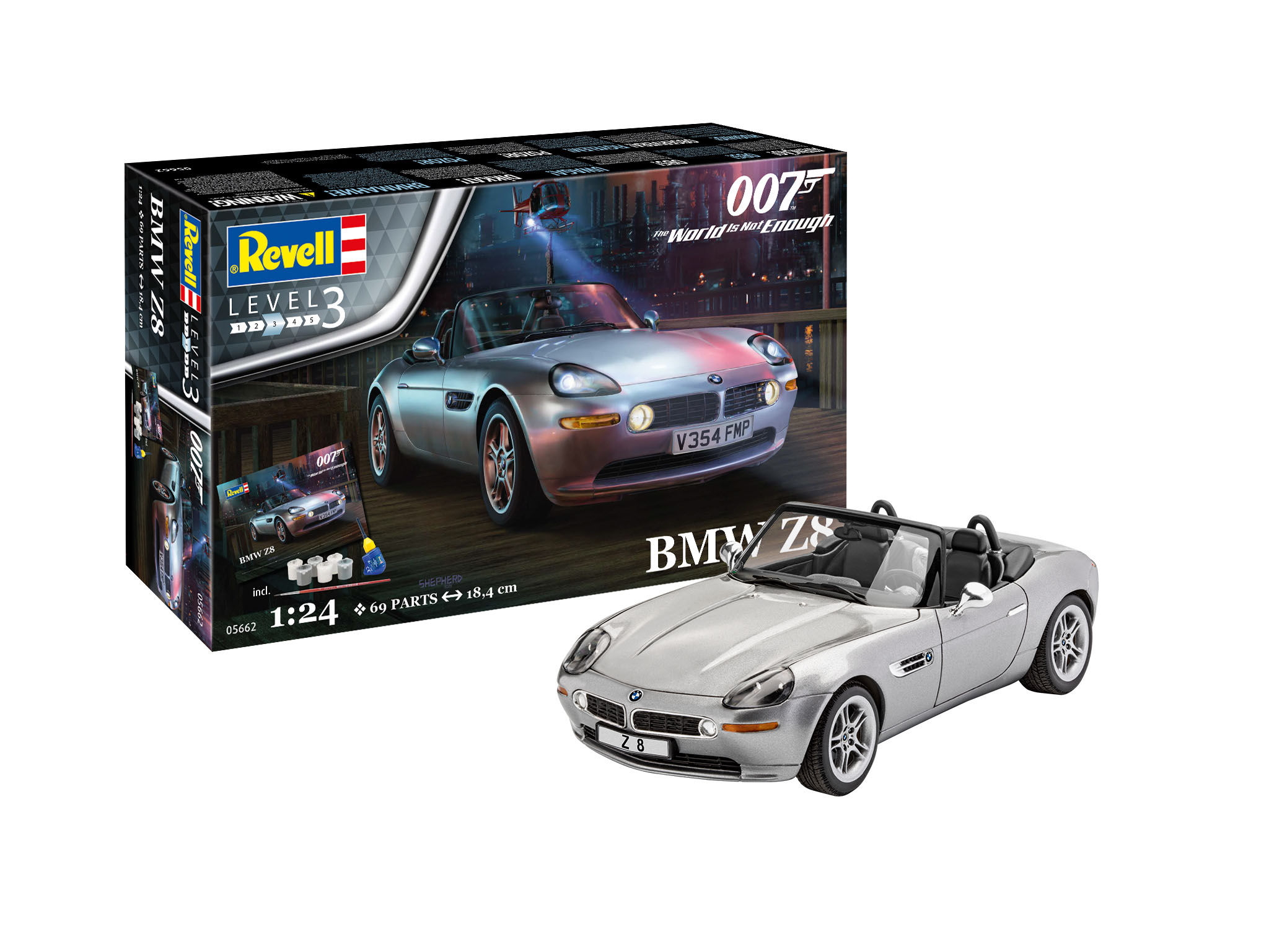 Gift Set James Bond BMW Z8 - 1:24