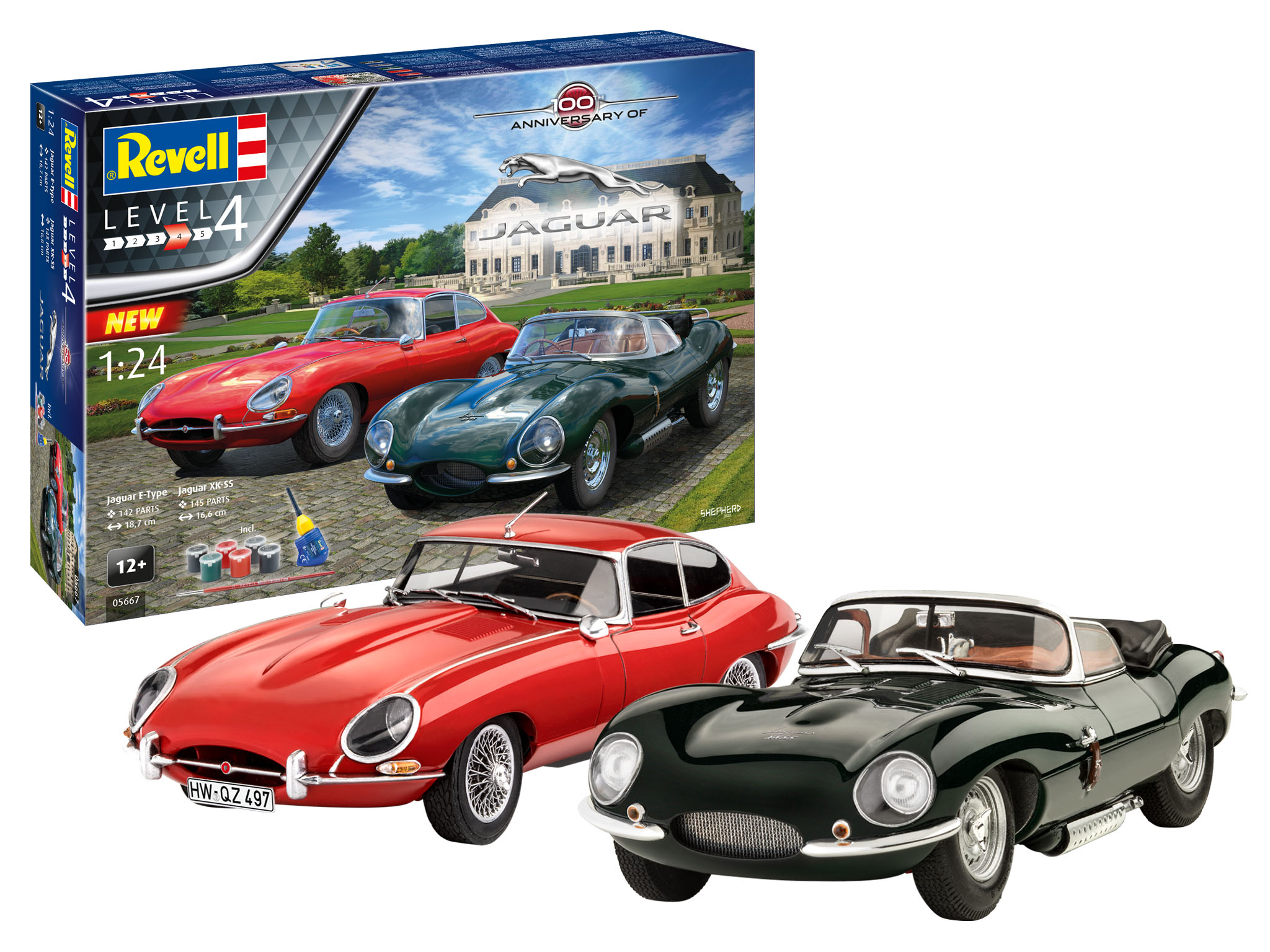 Geschenkset Jaguar 100th Anniversary - 1:24