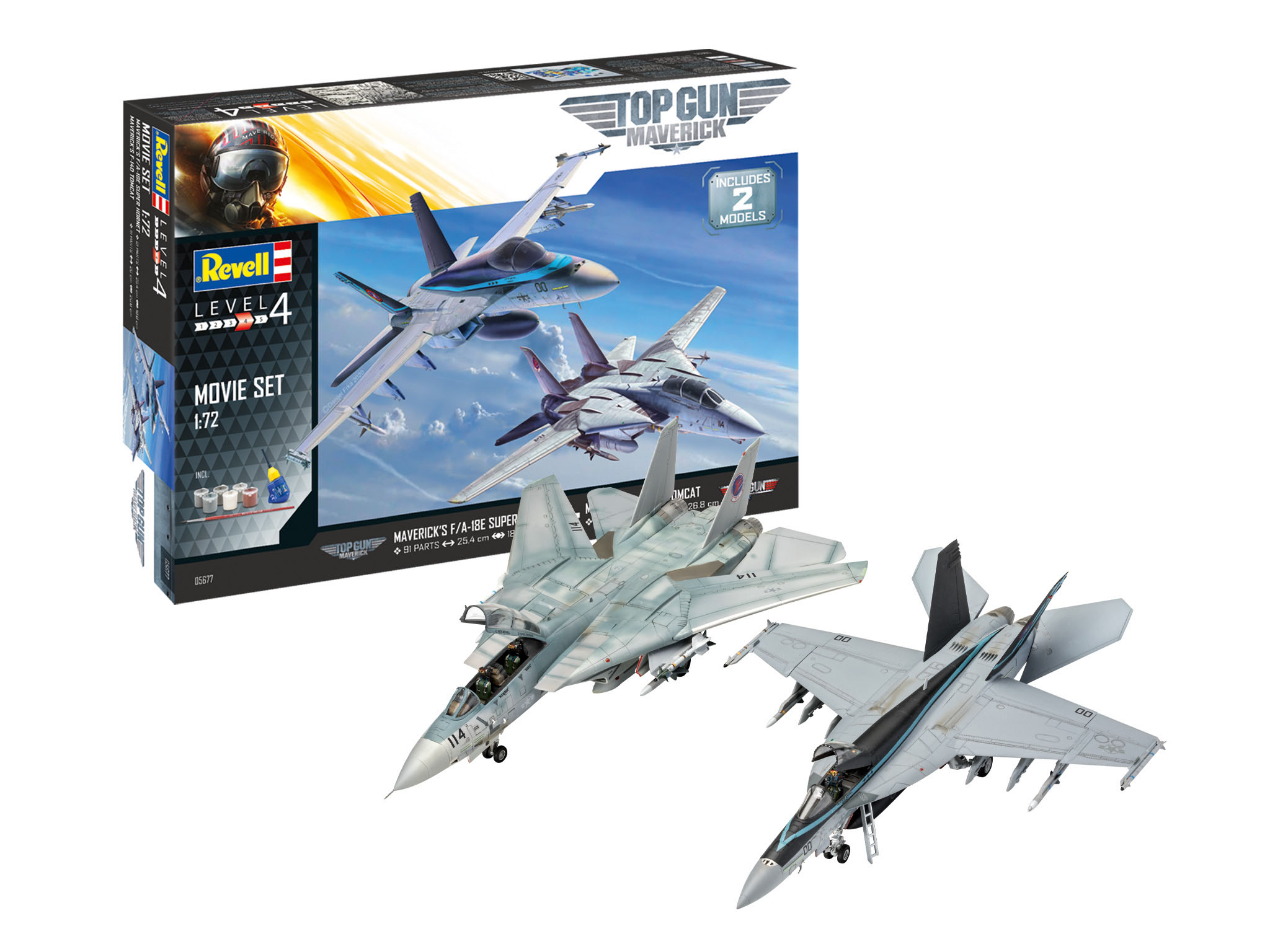 Geschenkset Top Gun Movie - 1:72