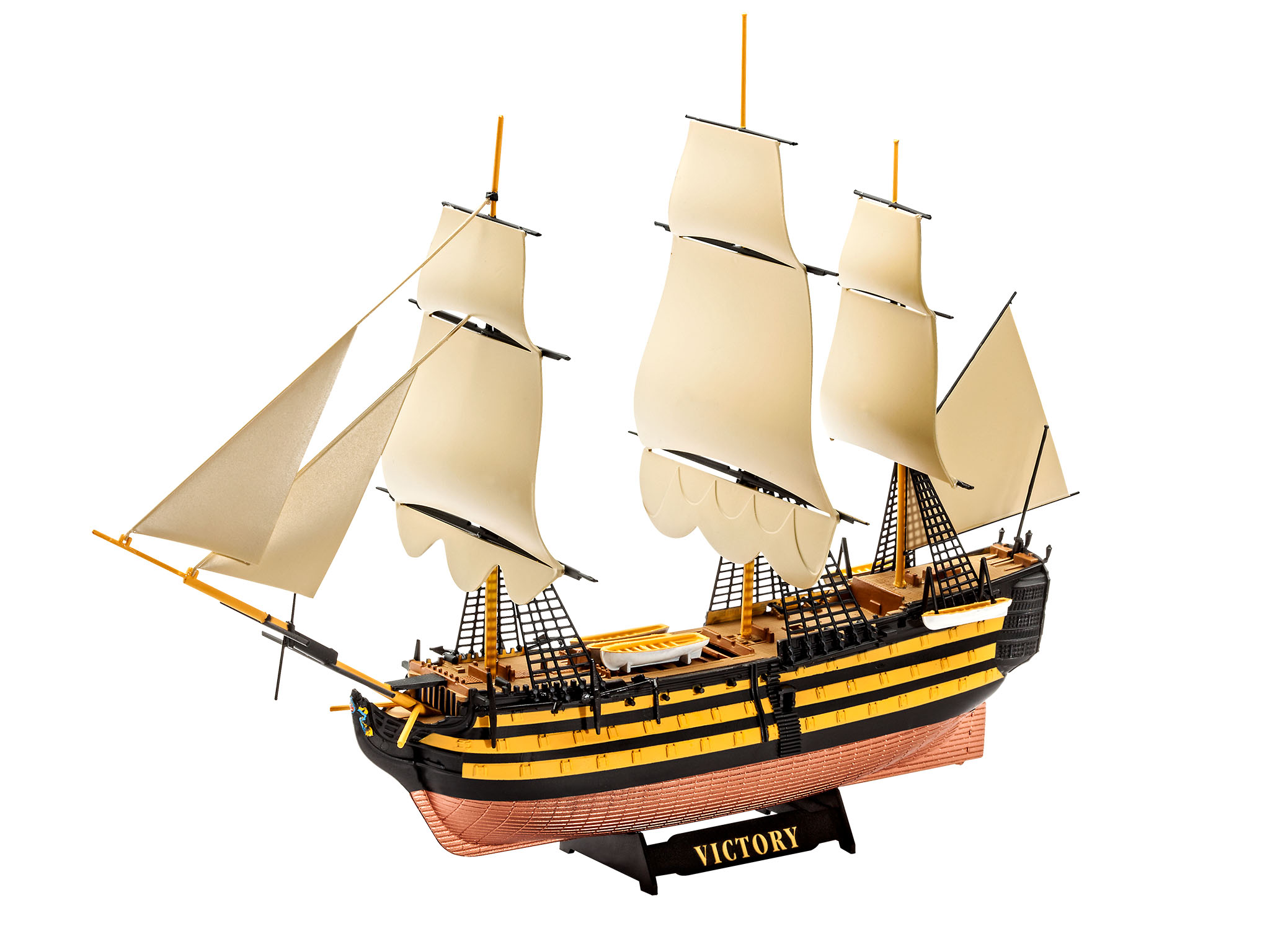 Admiral Nelson Flagship HMS Victory - 1:450
