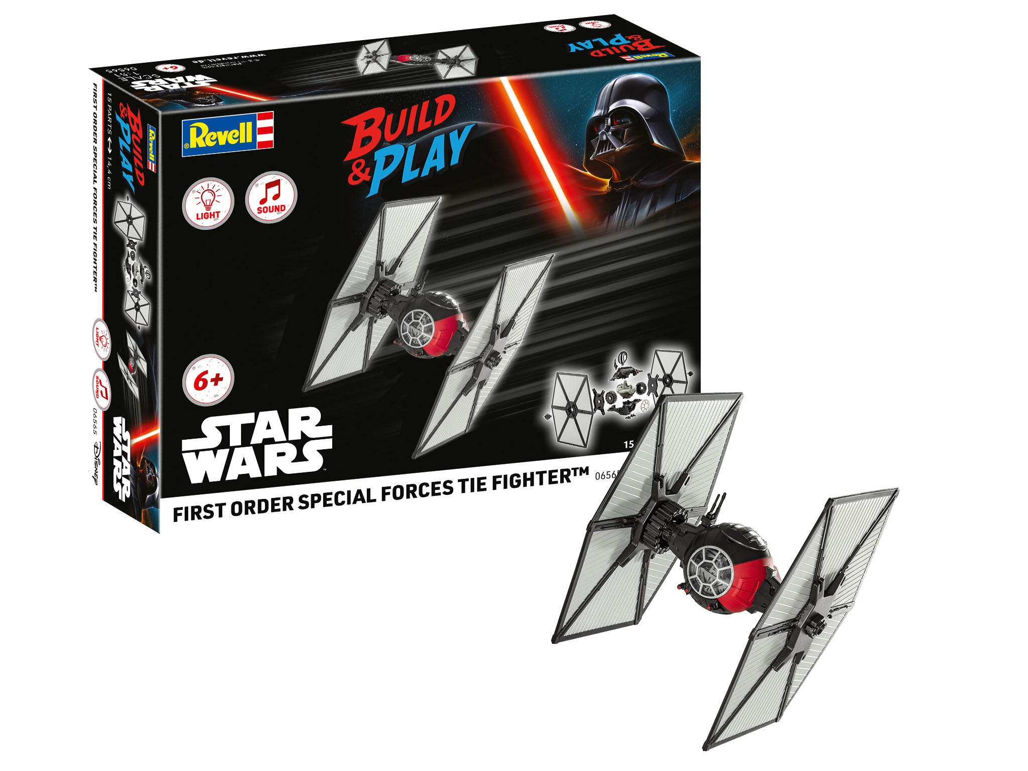 First Order Special Forces TIE Fighter Light and Sound - 1:51