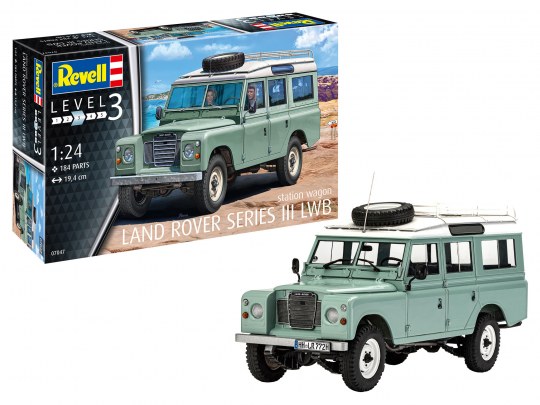 Modelset Land Rover Series III - 1:24