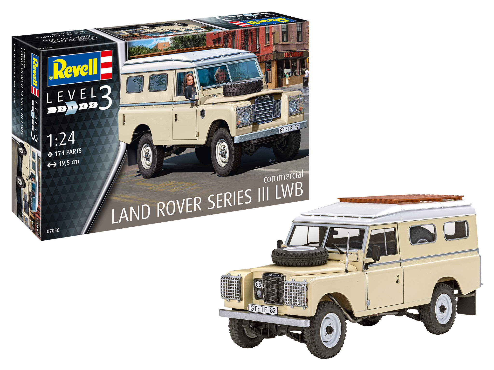 Land Rover Series III LWB (commercial) - 1:24