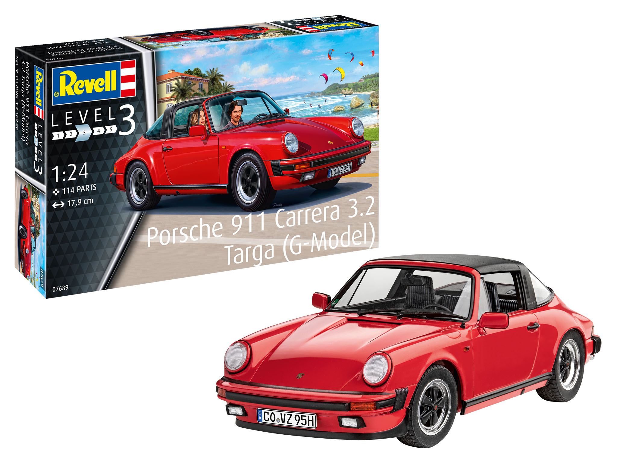 Modelset Porsche 911 G Model Targa - 1:24