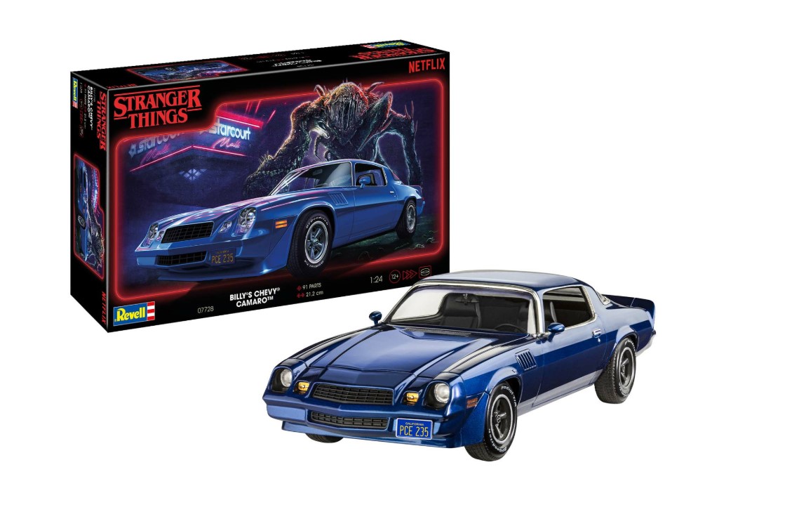 Stranger Things Chevrolet Camaro - 1:24