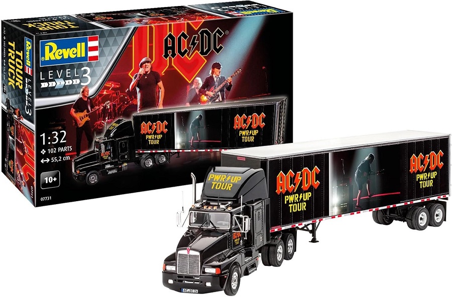 Truck and Trailer AC/DC Tour Truck Limited Edition - 1:32