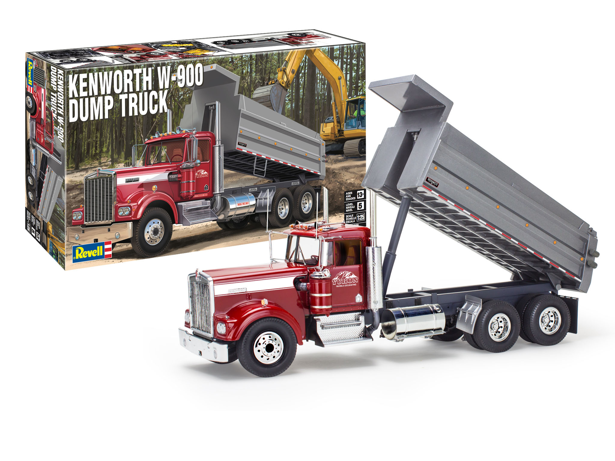 Kenworth W-900 Dump Truck - 1:25