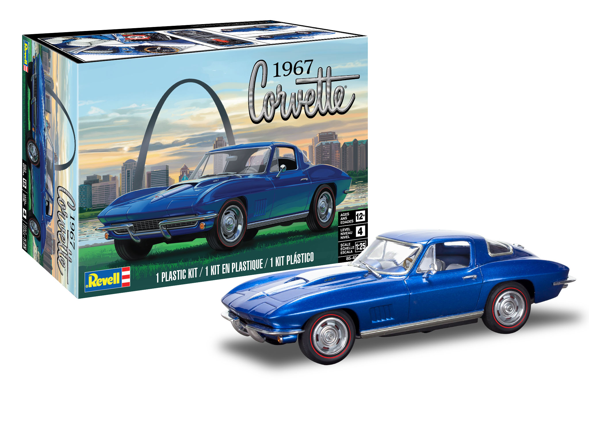 Chevrolet Corvette Sting Ray Sport Coupe 2in1 - 1:25
