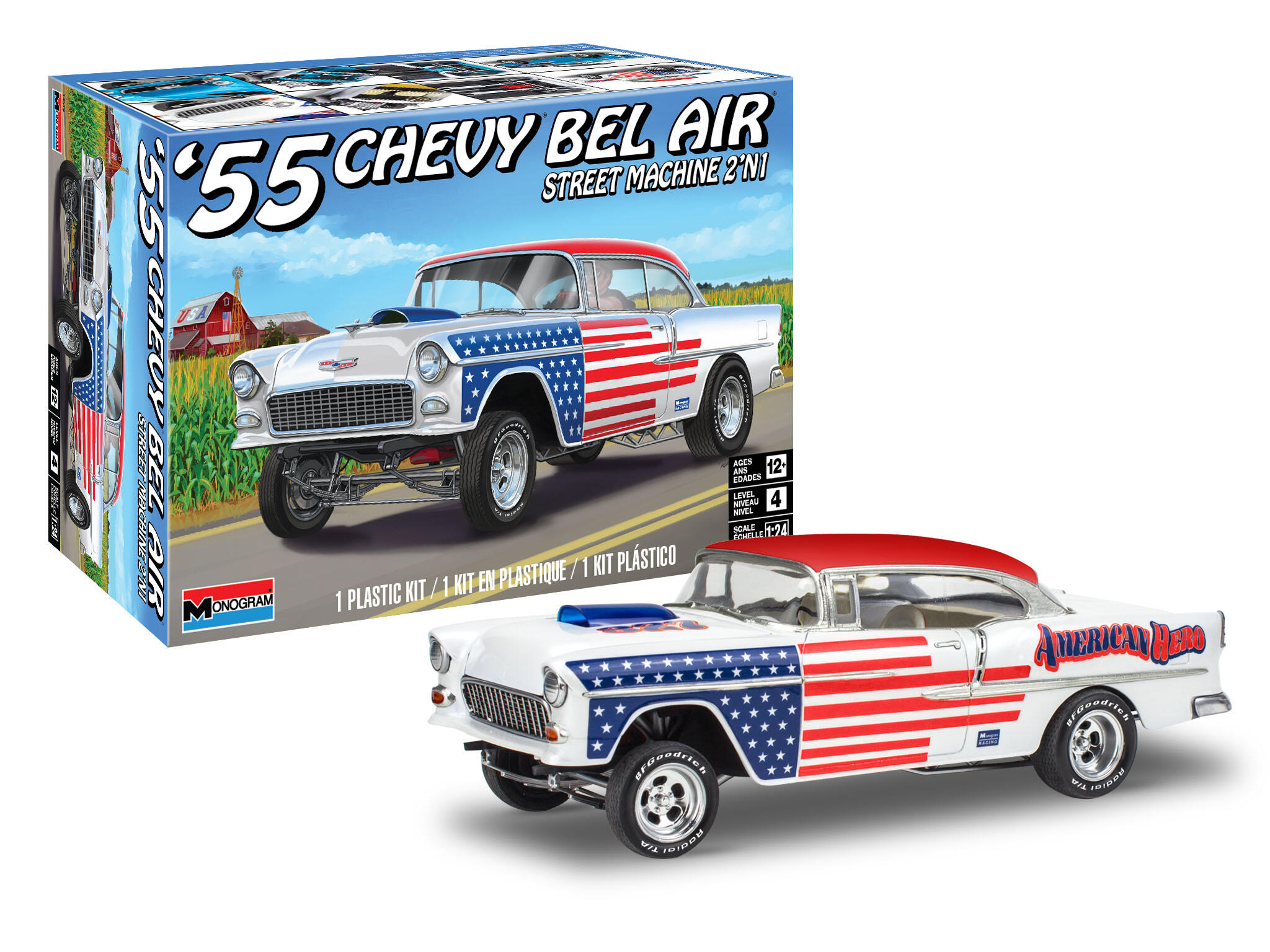 Chevrolet Bel Air Street Machine 1955 - 1:24