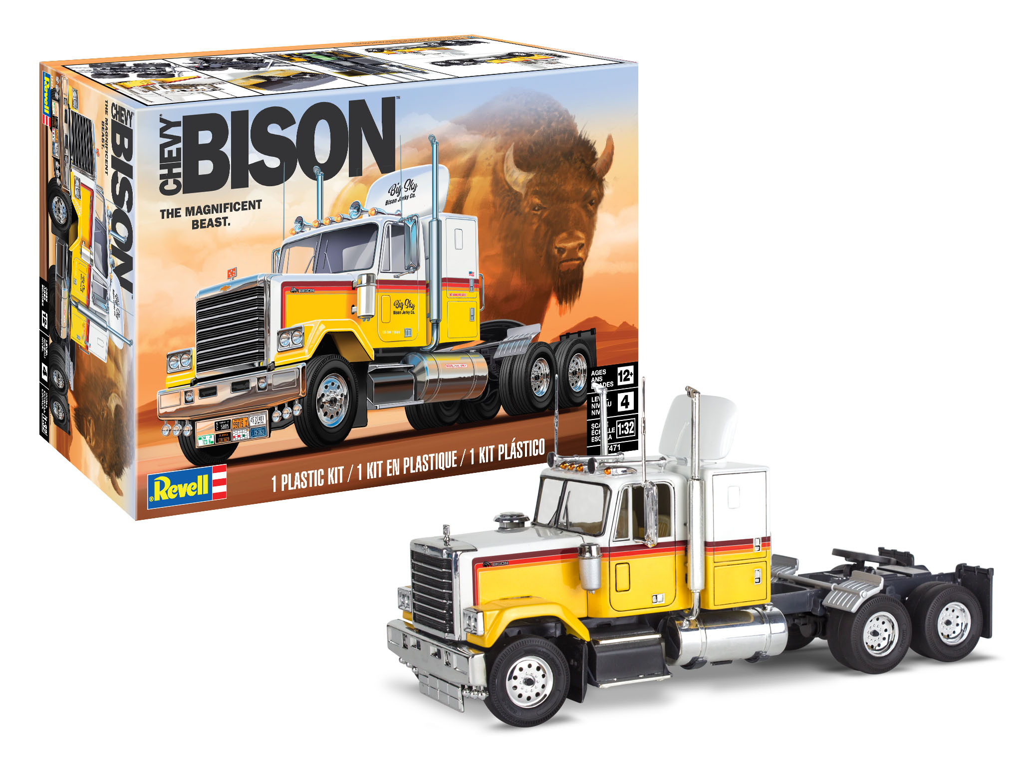 Chevy Bison Semi Truck - 1:32