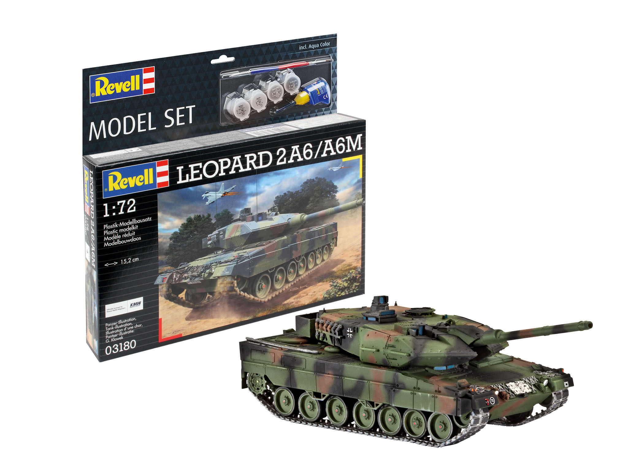 Modelset Leopard 2 A6M - 1:72