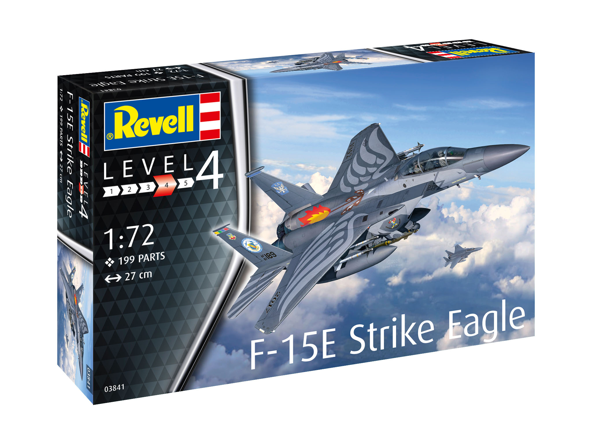 Modelset F-15E Strike Eagle - 1:72