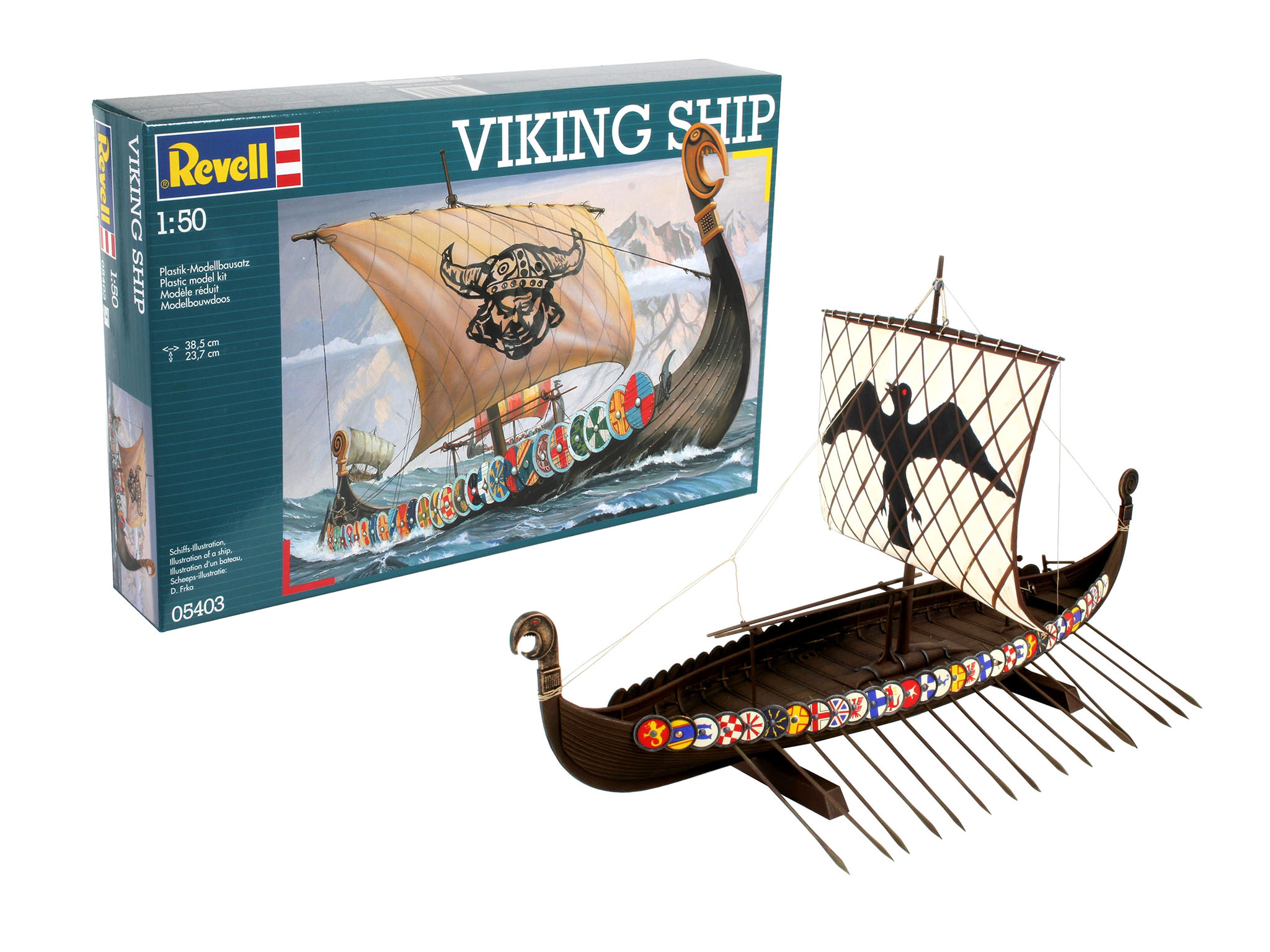 Modelset Viking Ship - 1:50