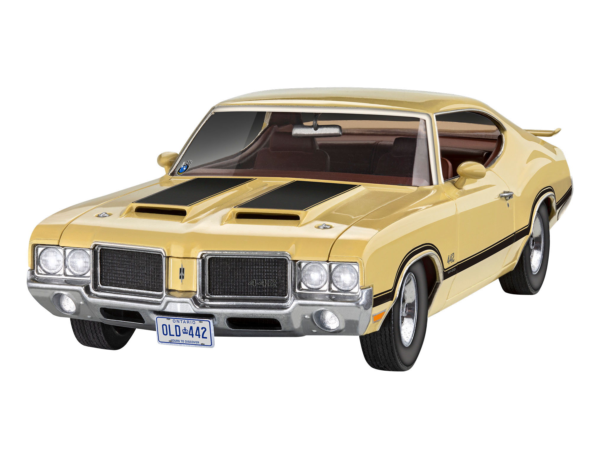 Modelset Oldsmobile 442 Coupe 1971 - 1:25