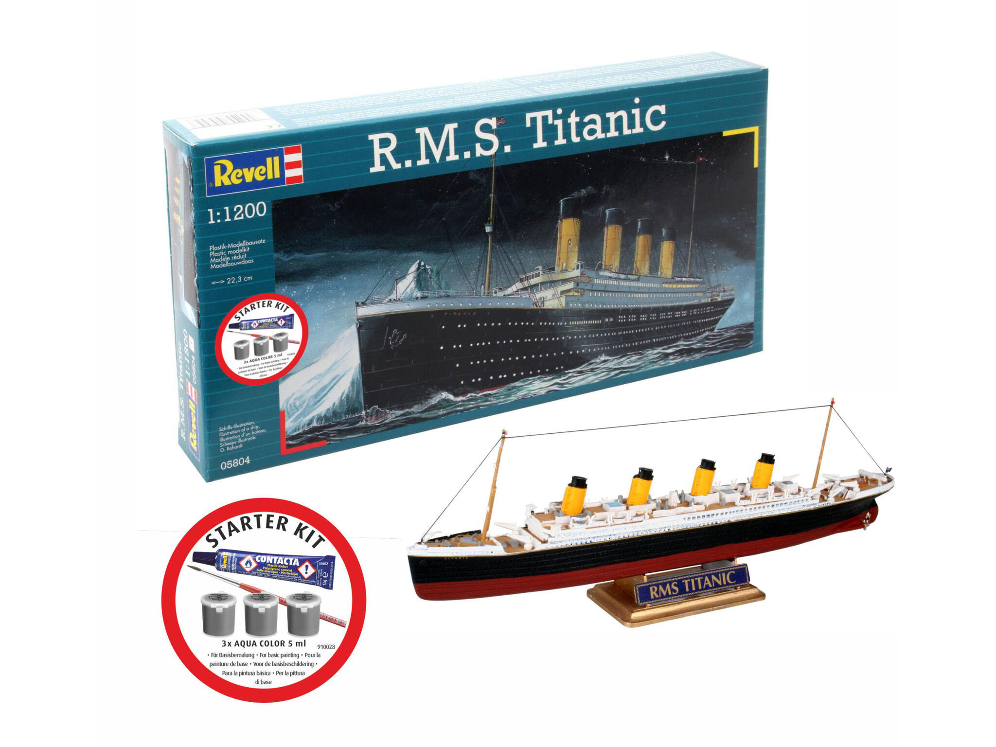 Starter Kit R.M.S. Titanic - 1:1200