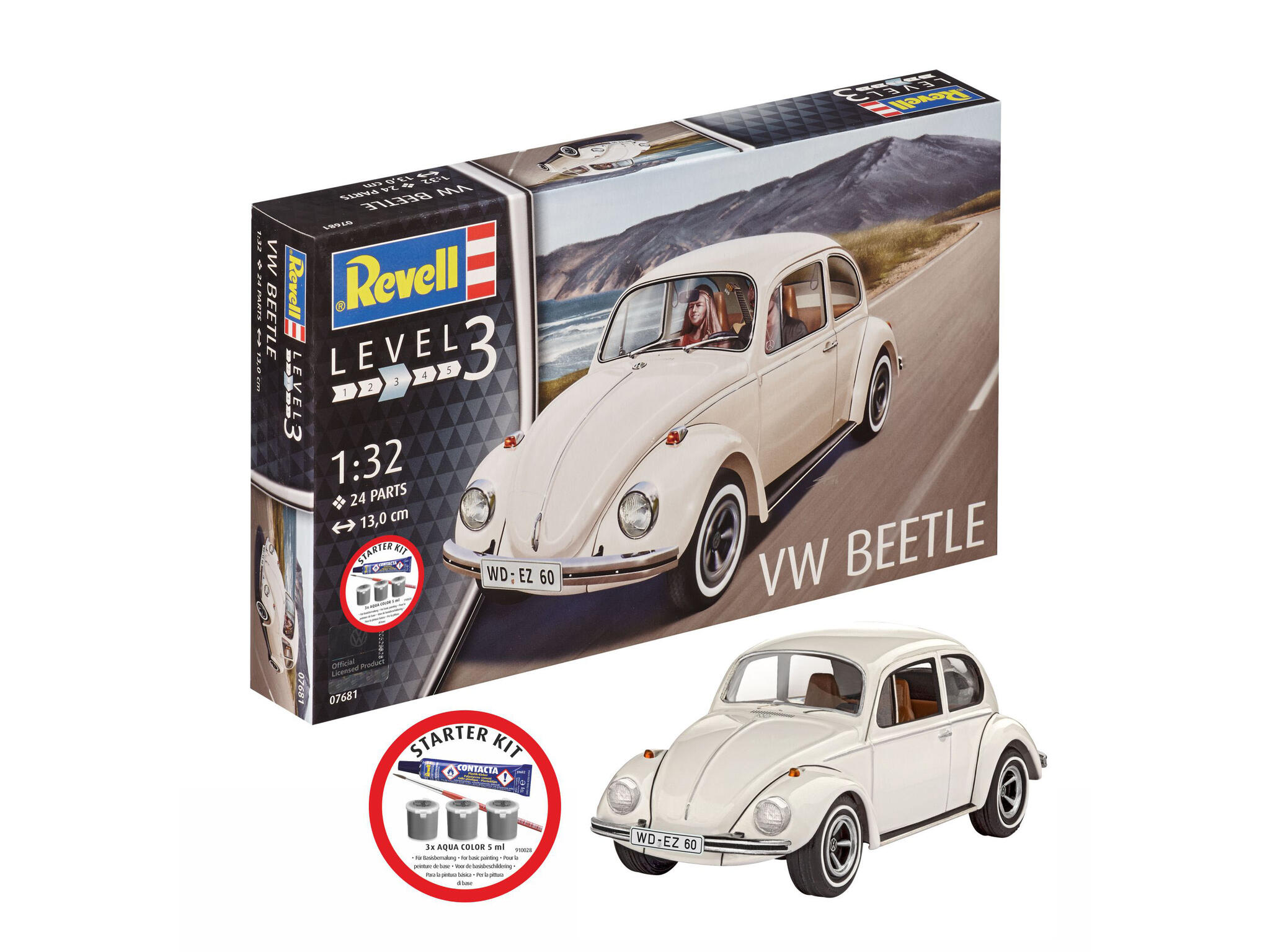 Starter Kit Volkswagen Beetle - 1:32