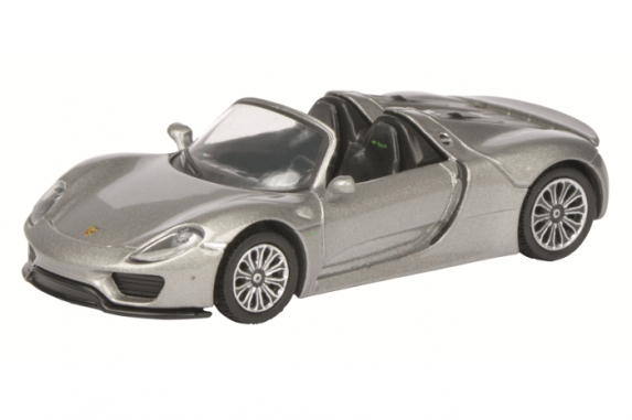 Porsche 918 Spyder Silver - 1:64