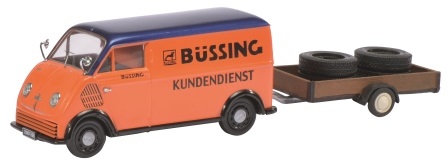 DKW Schnellaster Bussing + Aanhanger