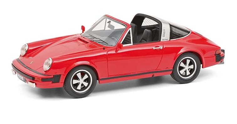 Porsche 911 Targa 1977 Rood - 1:18