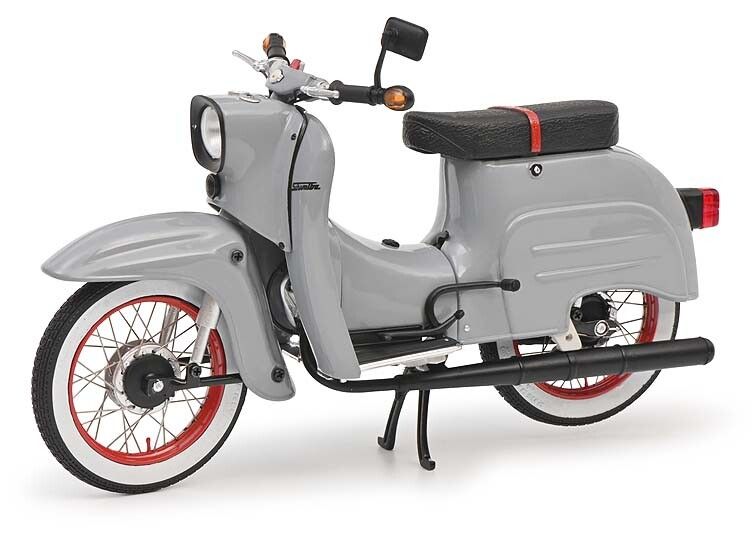 Simson Schwalbe KR51/1 Custom III Grijs - 1:10