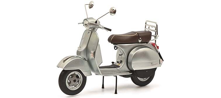 Vespa PX 125 Zilver Metallic 70 jaar Vespa - 1:10