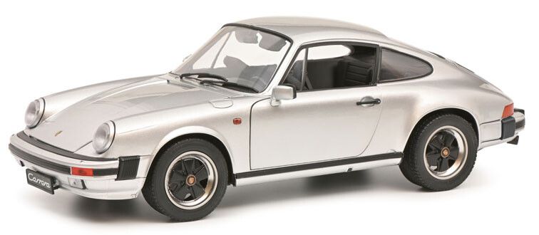 Porsche 911 Carrera Coupe 3.2 Zilver Metallic - 1:12