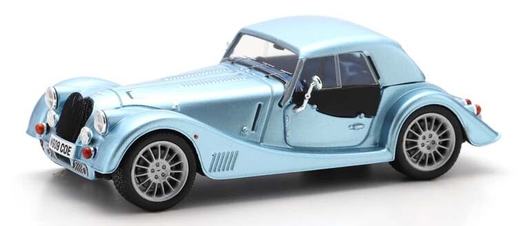Morgan Plus Six Lichtblauw Metallic - 1:43