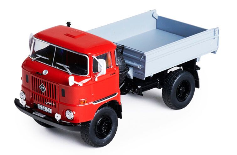 IFA W50 HA 1965 Rood - 1:32