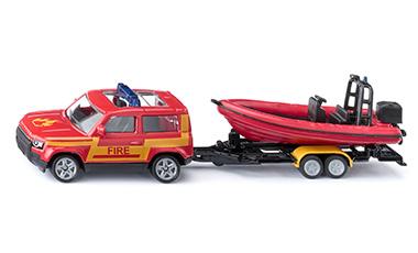 Land Rover Defender met Boot
