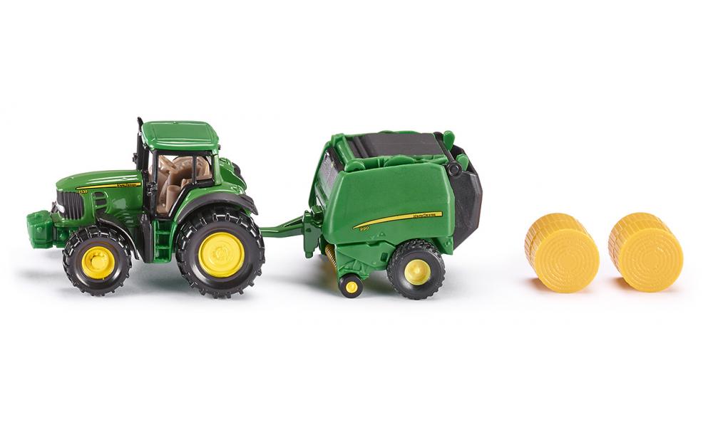 John Deere met Balenpers