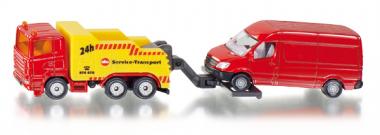 Abschleppwagen mit PKW