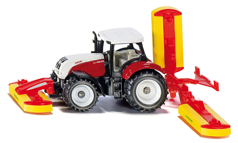 Steyr with Pottinger Mowercombination