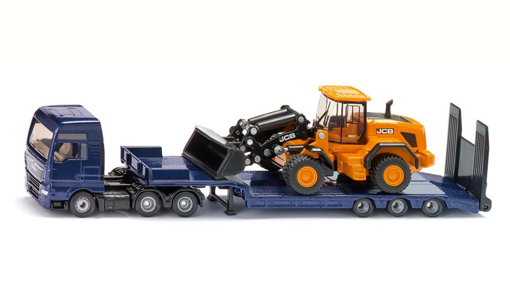MAN Truck met Dieplader + JCB Shovel - 1:87