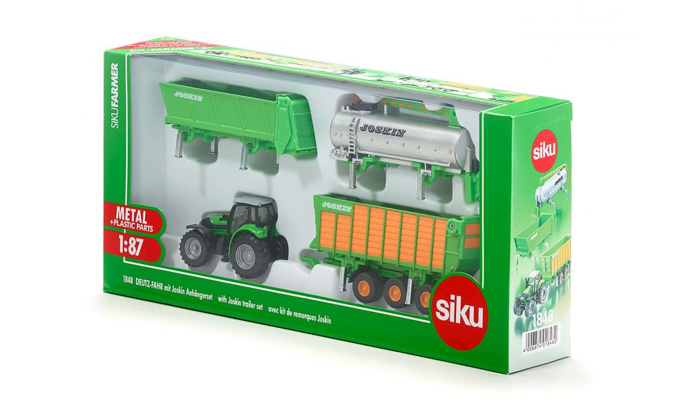 Deutz Agrotron X720 met Joskin Set - 1:87