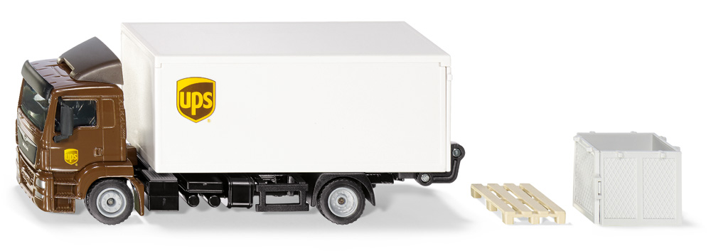 MAN Truck with Box body and Tail lift