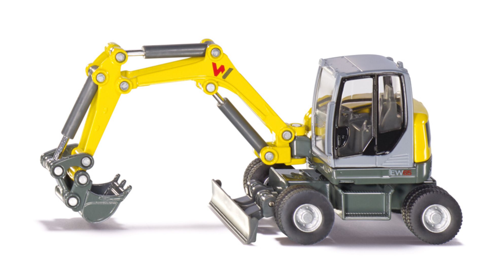 Wacker Neuson EW65 Mobile Excavator - 1:50