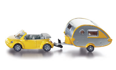 Auto met Caravan