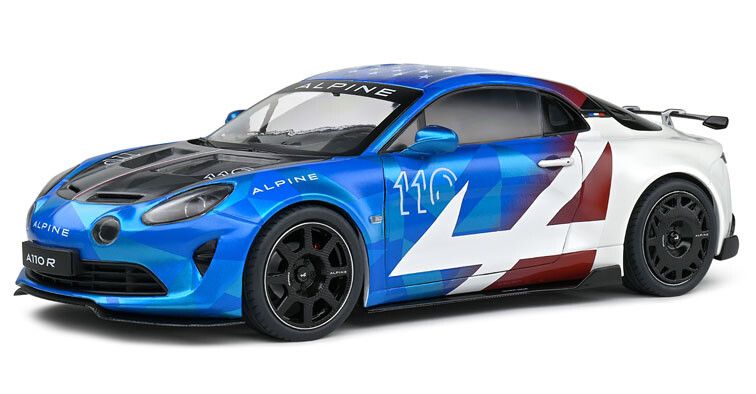 Alpine A110 Radicale 2023 Blauw - 1:18